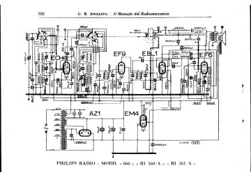 Philips 1001RF schematic circuit diagram